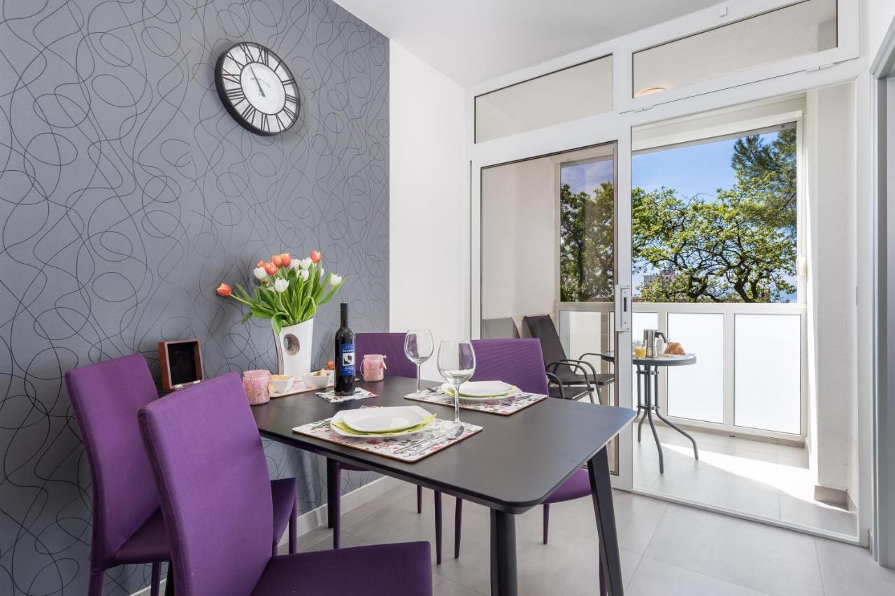Sunny Studio Apartment With Balcony Fiume Esterno foto